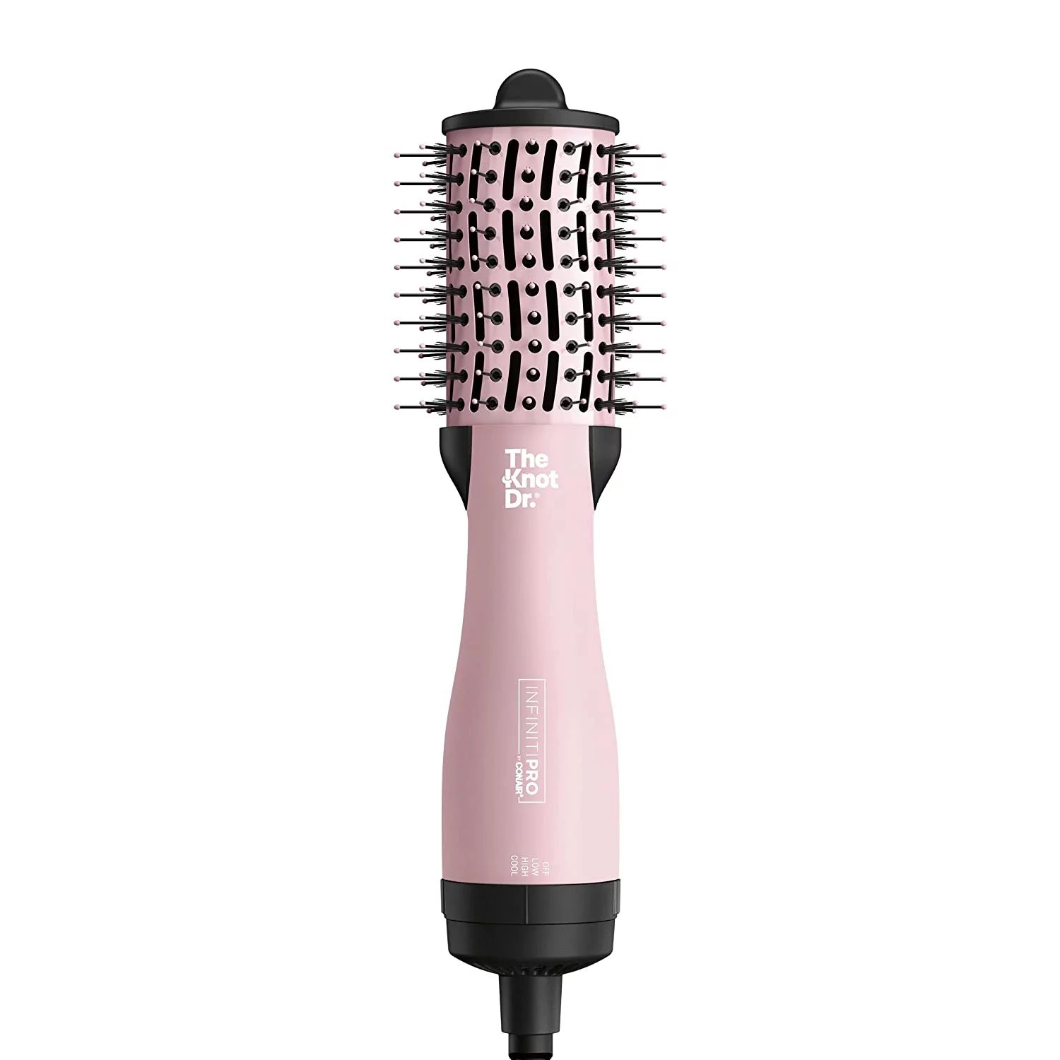 INFINITIPRO BY CONAIR The Knot Dr. All-in-One MINI Oval Dryer Brush, Hair Dryer & Volumizer, Hot ... | Walmart (US)