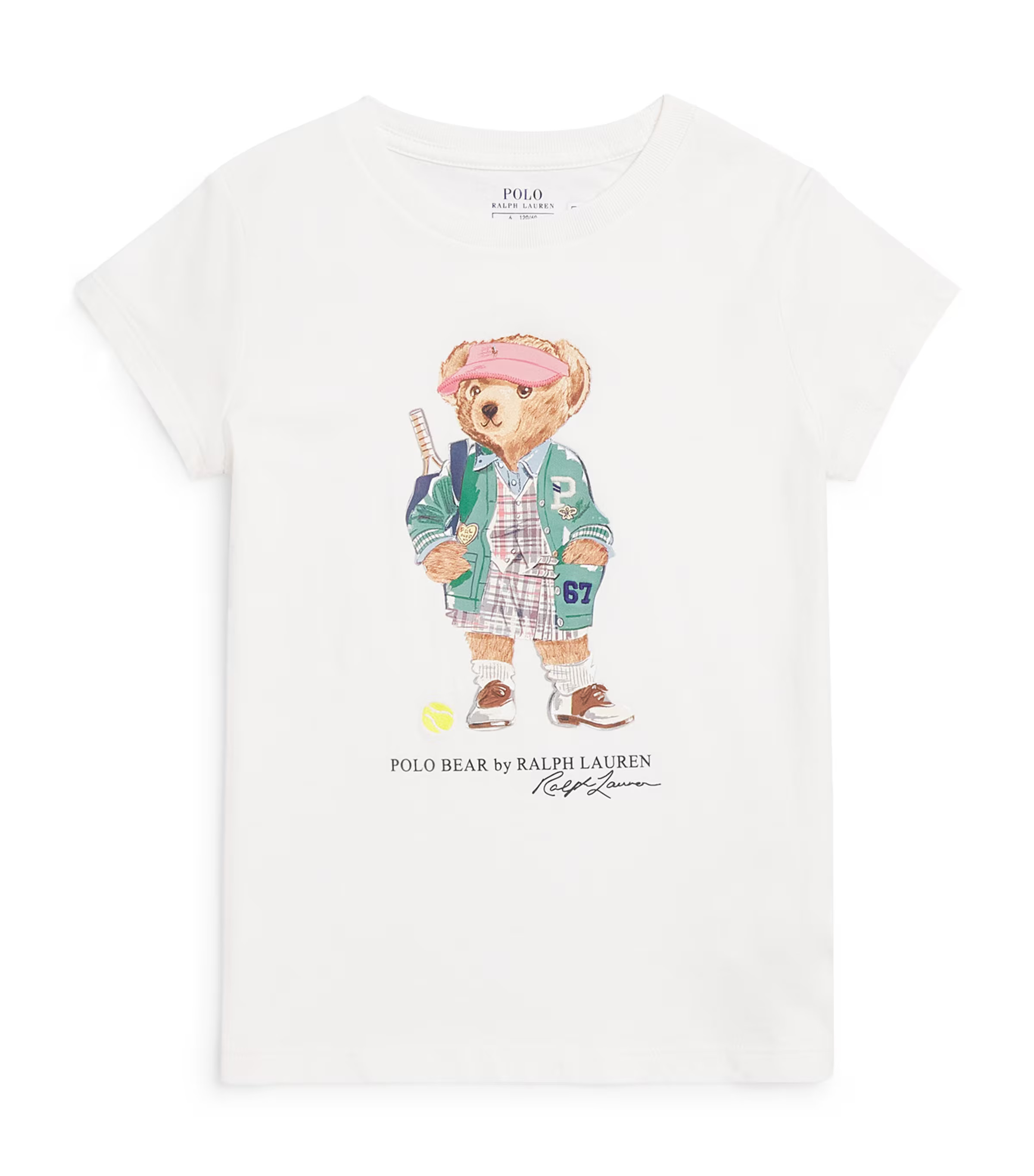 Ralph Lauren Kids Cotton Bear Logo T-Shirt | Harrods (US)