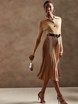 Ribbed Sweater Polo | Banana Republic (US)