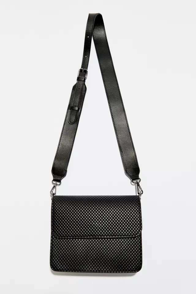 HVISK Cayman Matte Trace Crossbody Bag | Urban Outfitters (US and RoW)