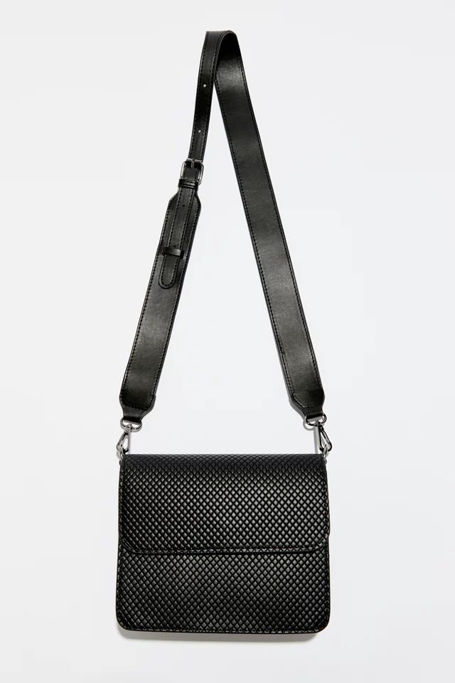 HVISK Cayman Matte Trace Crossbody Bag | Urban Outfitters (US and RoW)