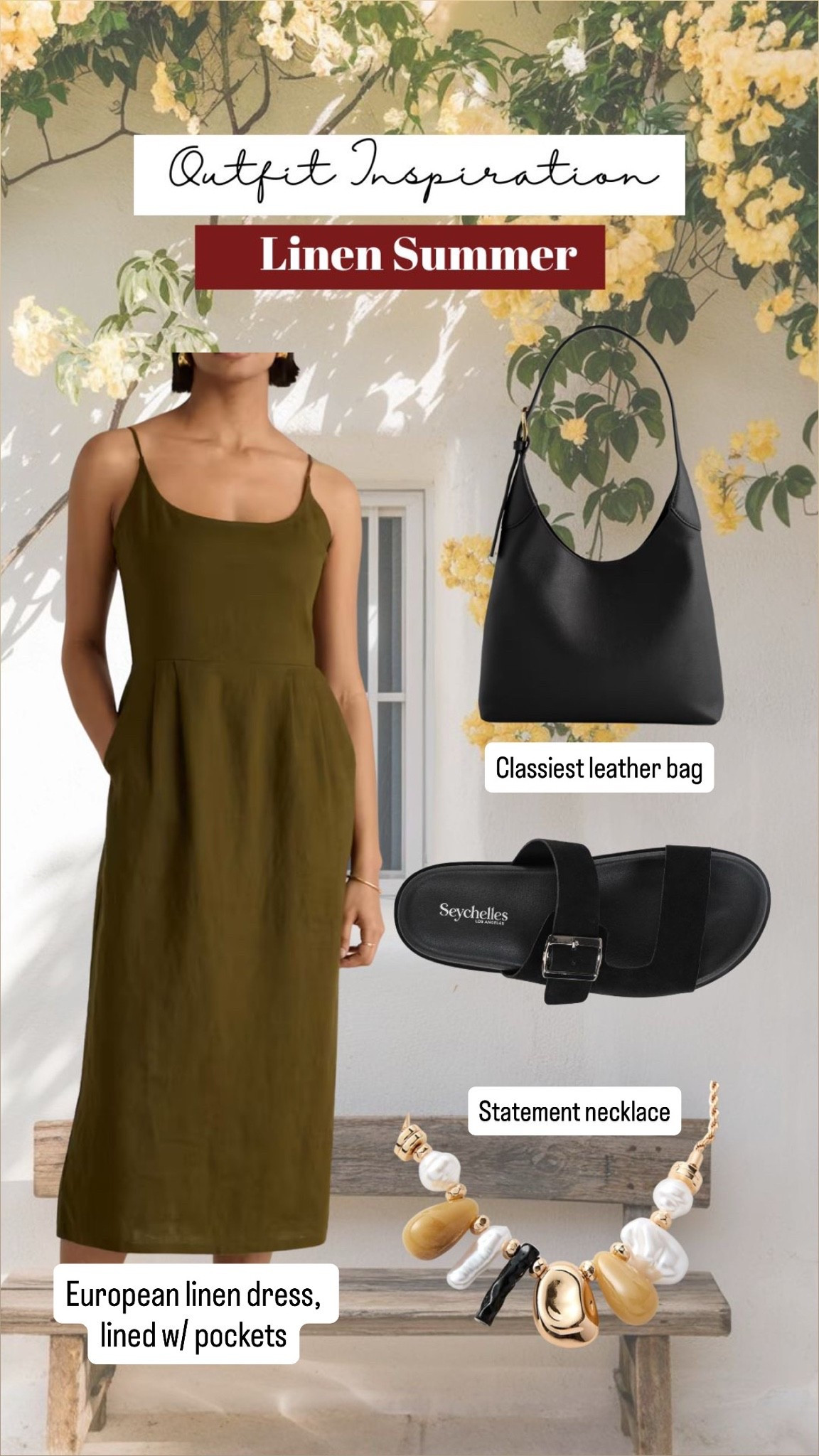 Outfit of the day, European linen dress XS, lined with pockets and 365 day returns

#LTKootd #LTKPetite #LTKSaleAlert