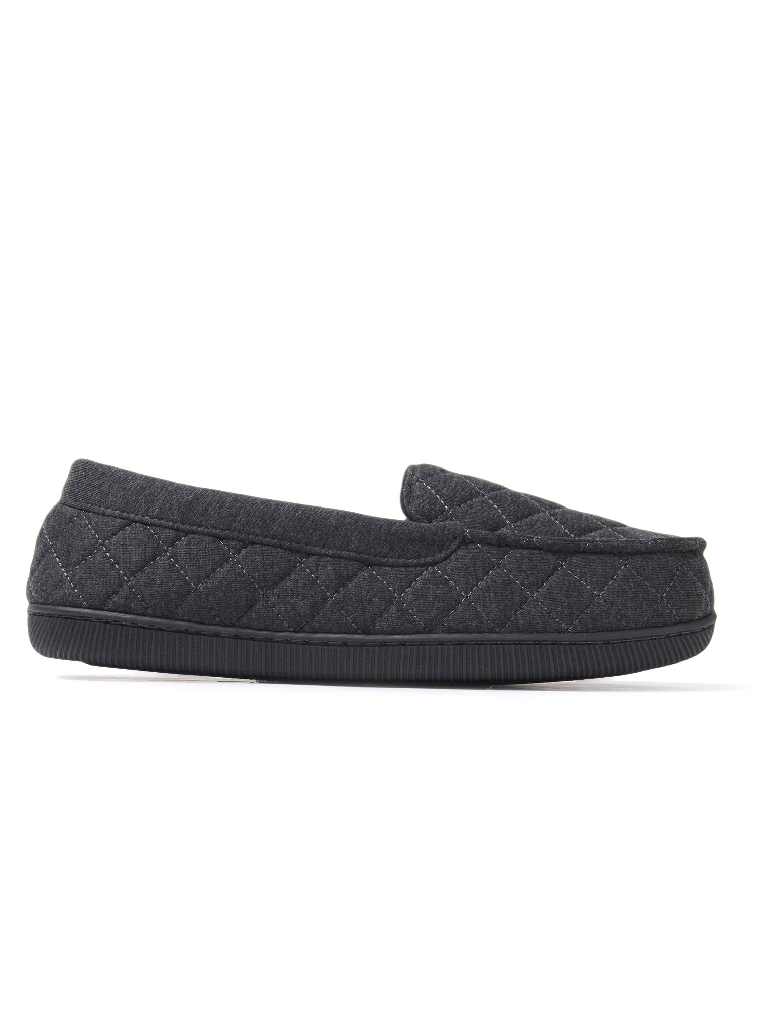 Dearfoams Cozy Comfort Women's Elsa Quilted Jersey Moccasin Slippers - Walmart.com | Walmart (US)