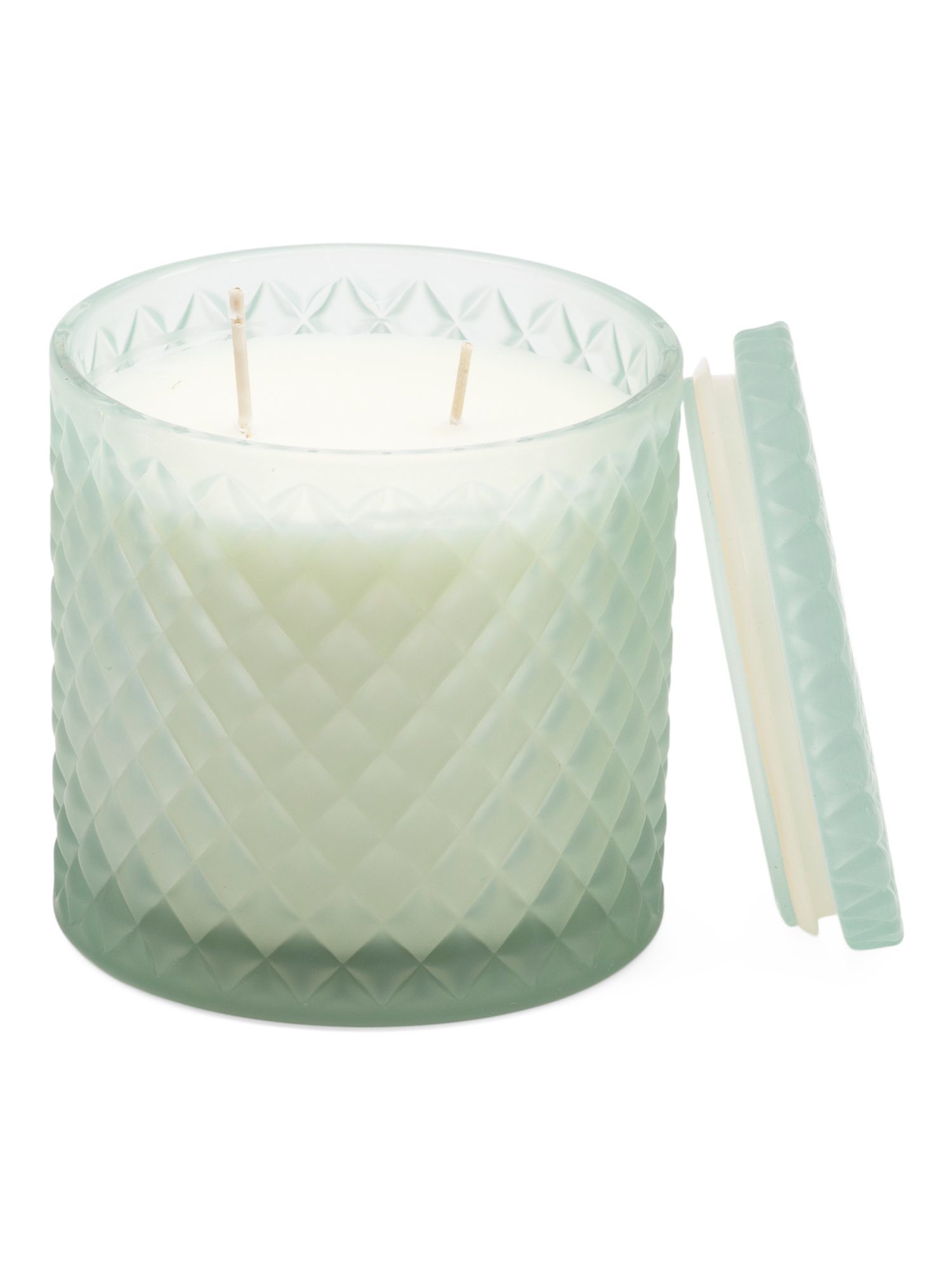 15oz Molded Glass California Citron Candle | TJ Maxx