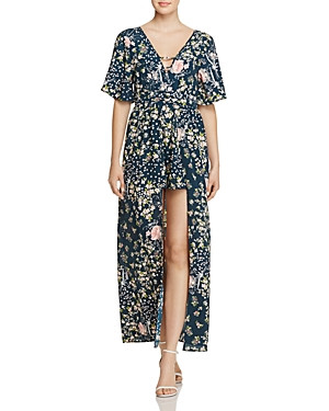 Band of Gypsies Floral High/Low Maxi Dress | Bloomingdale's (US)