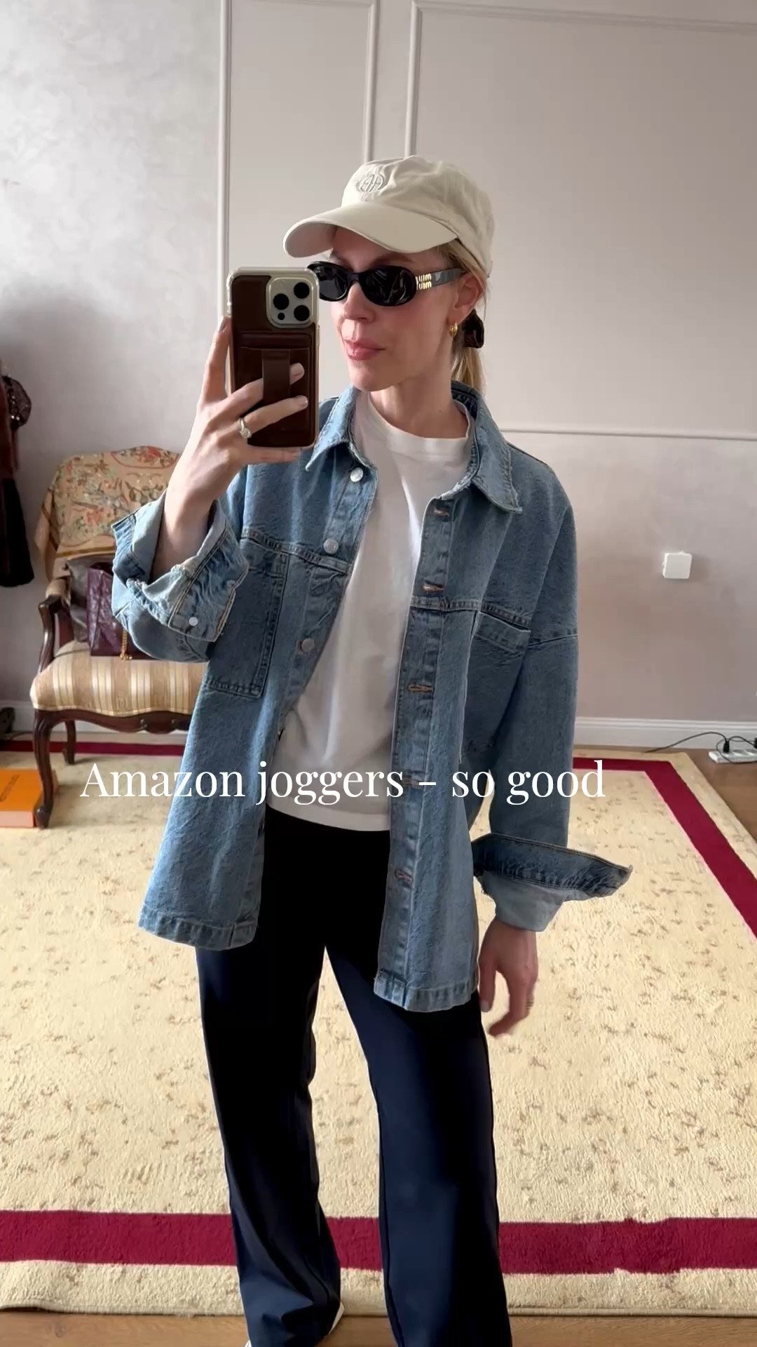 These joggers from Amazon are so good! Easy to dress up or down and flattering fit - I have the navy and chocolate brown 

#LTKTravel #LTKActive #LTKOver40