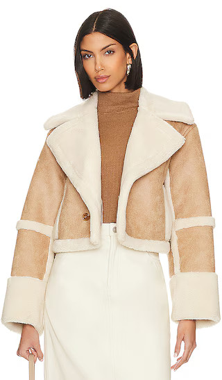 Cindi Jacket in Hazelnut Brown | Revolve Clothing (Global)