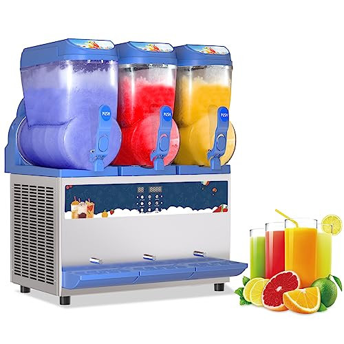 XPW Commercial Slushy Machine 1200W 45L Tanks Commercial Slushie Maker Machine 304 Stainless Steel Margarita Machines Efficient Cooling ETL Approval the Ideal Slush Maker for Bars Cafes Restaurants | Amazon (US)