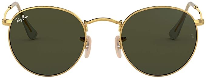 Ray-Ban Women's Rb3447 Metal Round Sunglasses | Amazon (US)