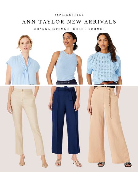 Ann Taylor New Arrivals - 40% Off With Code SUMMER

#LTKSeasonal #LTKsalealert #LTKworkwear