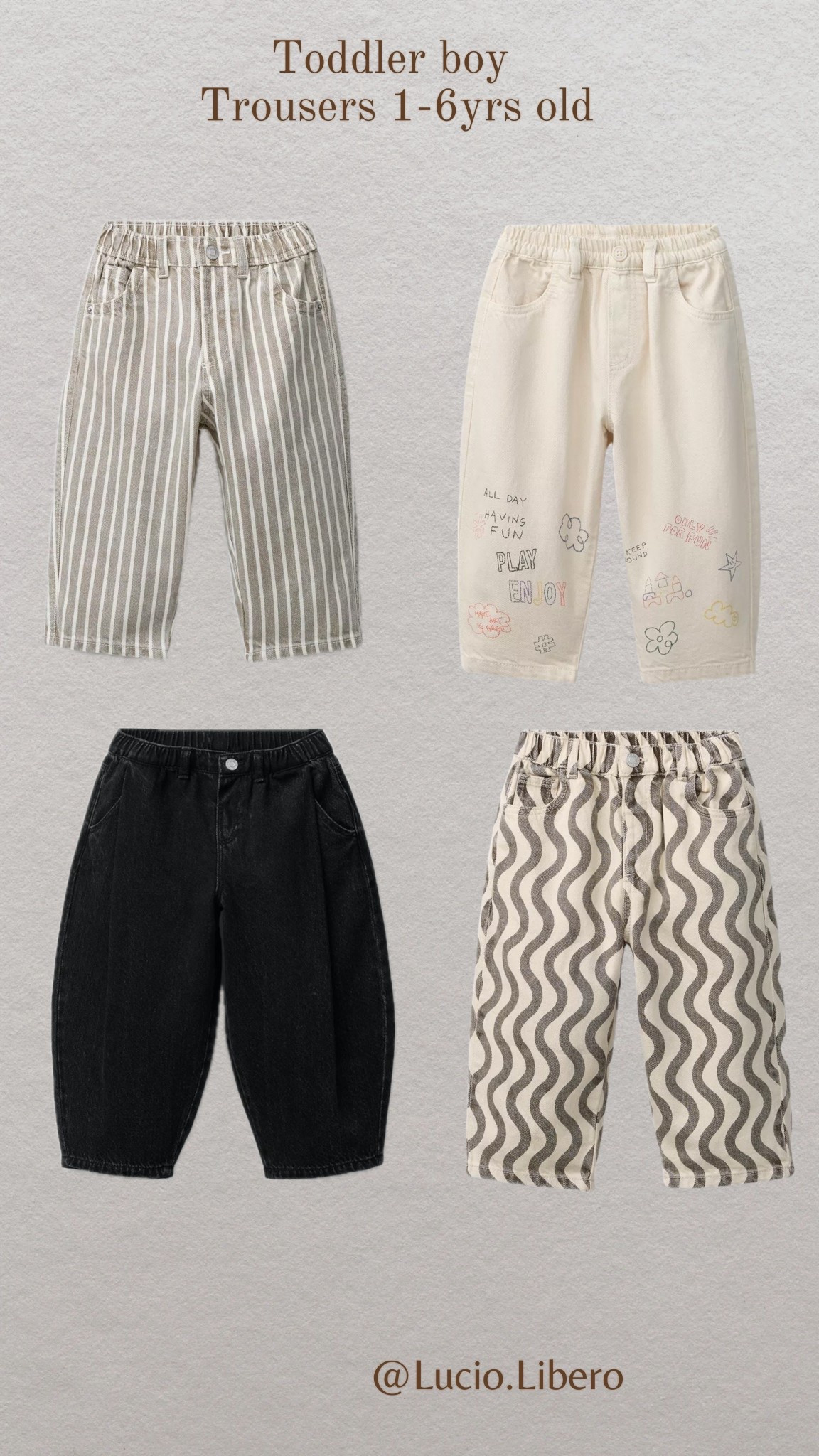 Toddler boy trousers 
Some of my favourite recent finds 



#LTKootd #LTKKids #LTKBaby
