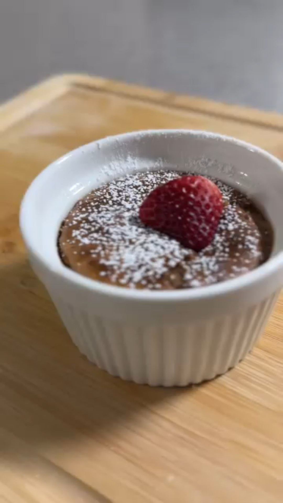 CHOCOLATE PETIT GATEAUX 🍫🤎

“Be it Valentine’s Day, or any other day where you want to treat yourself – this chocolate cake, is a no-brainer!” @meghan ✨ 

I got all of the ingredients at my local @aldiusa store!🫶🏼

200g semi sweetened chocolate
1/4 cup sugar
2 tbsp unsalted butter
2 tbsp all-purpose flour
2 eggs
2 egg yolks

DIRECTIONS
Preheat the oven to 450°F.

Melt the butter and the chocolate together.

Combine the eggs, egg yolk and sugar together in a mixing bowl and beat for 3 minutes, until light and fluffy.

Fold the flour and chocolate.

Pour into 2-3 inch cake molds rimmed with greased parchment paper, or individual ramekins.

Bake for 6 to 8 minutes or until the edges are set and the middle is still soft. You want the center to be gooey, so I would stick to about six minutes since they will continue cooking from their own heat even when you pull them from the oven.

Carefully lift cake molds, and remove parchment liner, unless in ramekins (in which case, you’re all set!)

Sprinkle with powdered sugar or fresh berries if desired, then serve immediately with ice cream. Enjoy! 🤍
_
#meghanmarkle #meghanmarklerecipe #celebrityrecipes

#LTKFamily #LTKHome #LTKSeasonal