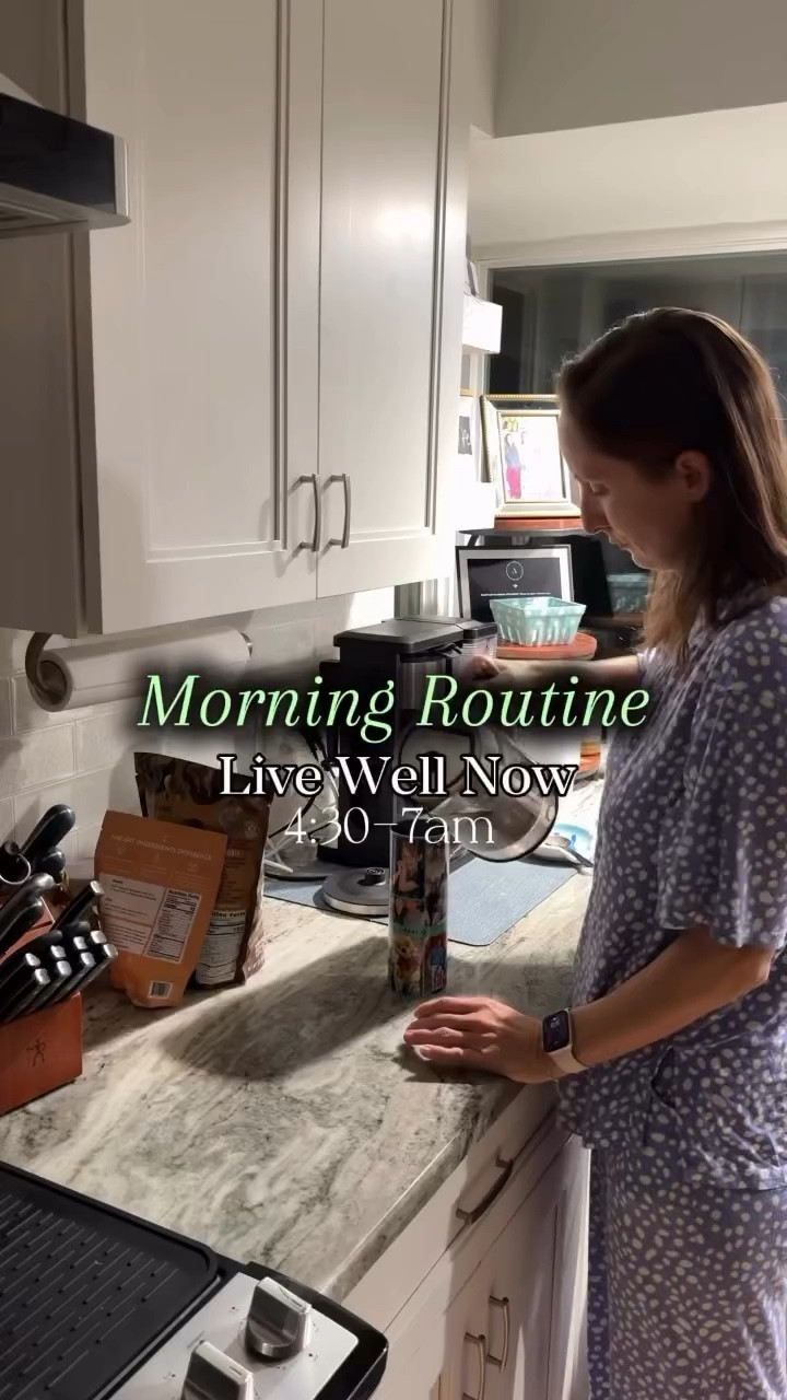 My babies shaped me into the mom I want to be. I want to be strong, confident, and healthy for them! 

My early mornings allow me to take care of myself in way that the evenings don’t. I get the peace that is needed to get a workout in, hydrate, fuel and get ready before the chaos of the day begins. And there’s no doubt that I am ready for it! 🤍

#momlifeunfiltered #momofthree #chronicdiseaseprevention #fitmom #healthyhabits DNP Businessowner livewellnow

#LTKmomlife #LTKdayinmylife #LTKgrwm