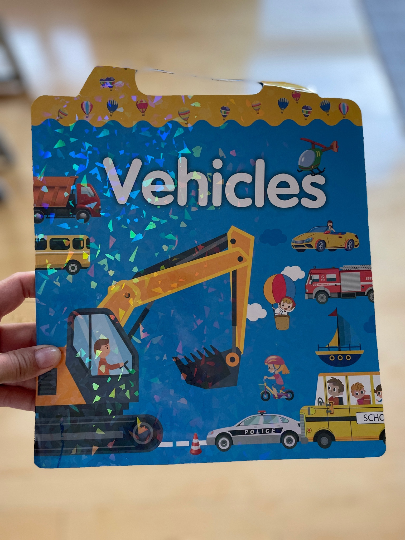 Portable sticker book

Toddler Moms this is a must have. Keeps them occupied for a long time. We use these in restaurants, long travels, waiting at appointments or even in church.

These reusable stickers not only stick in the book but windows, water bottles, mirrors, refrigerators, etc.
