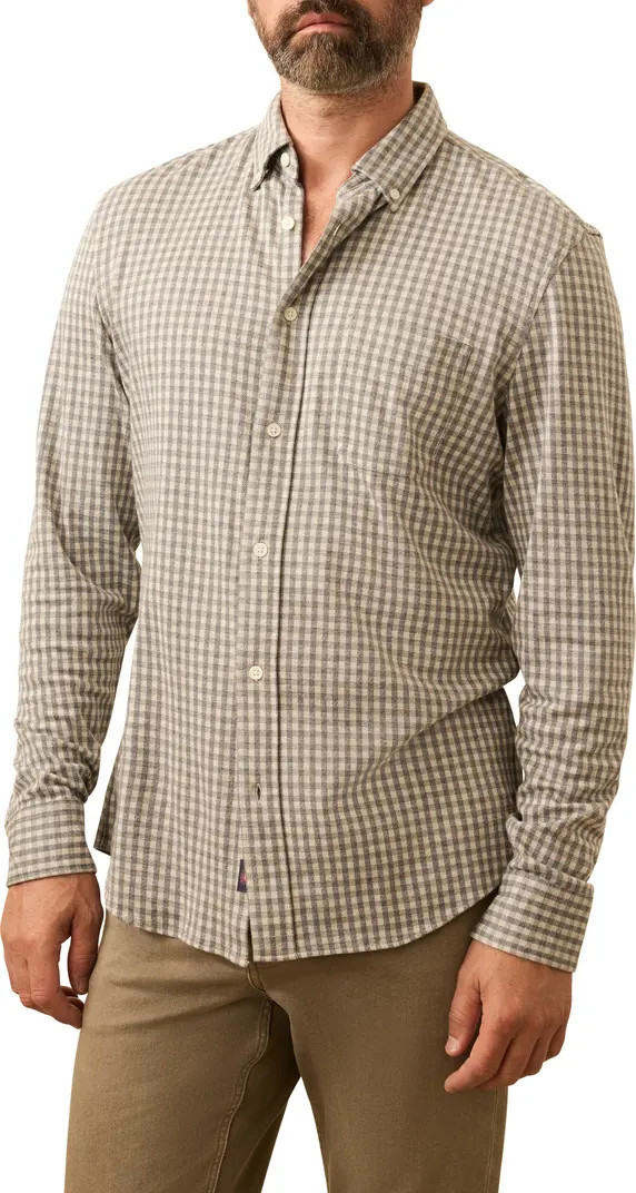 Coastline Knit Button-Down Shirt | Nordstrom