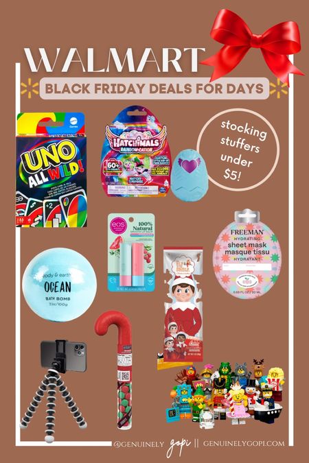 Walmart Black Friday deals for days! ✨ #stockingstuffer #under5 #blackfriday #cybermonday #majorsale #walmart

#LTKGiftGuide #LTKsalealert #LTKCyberweek
