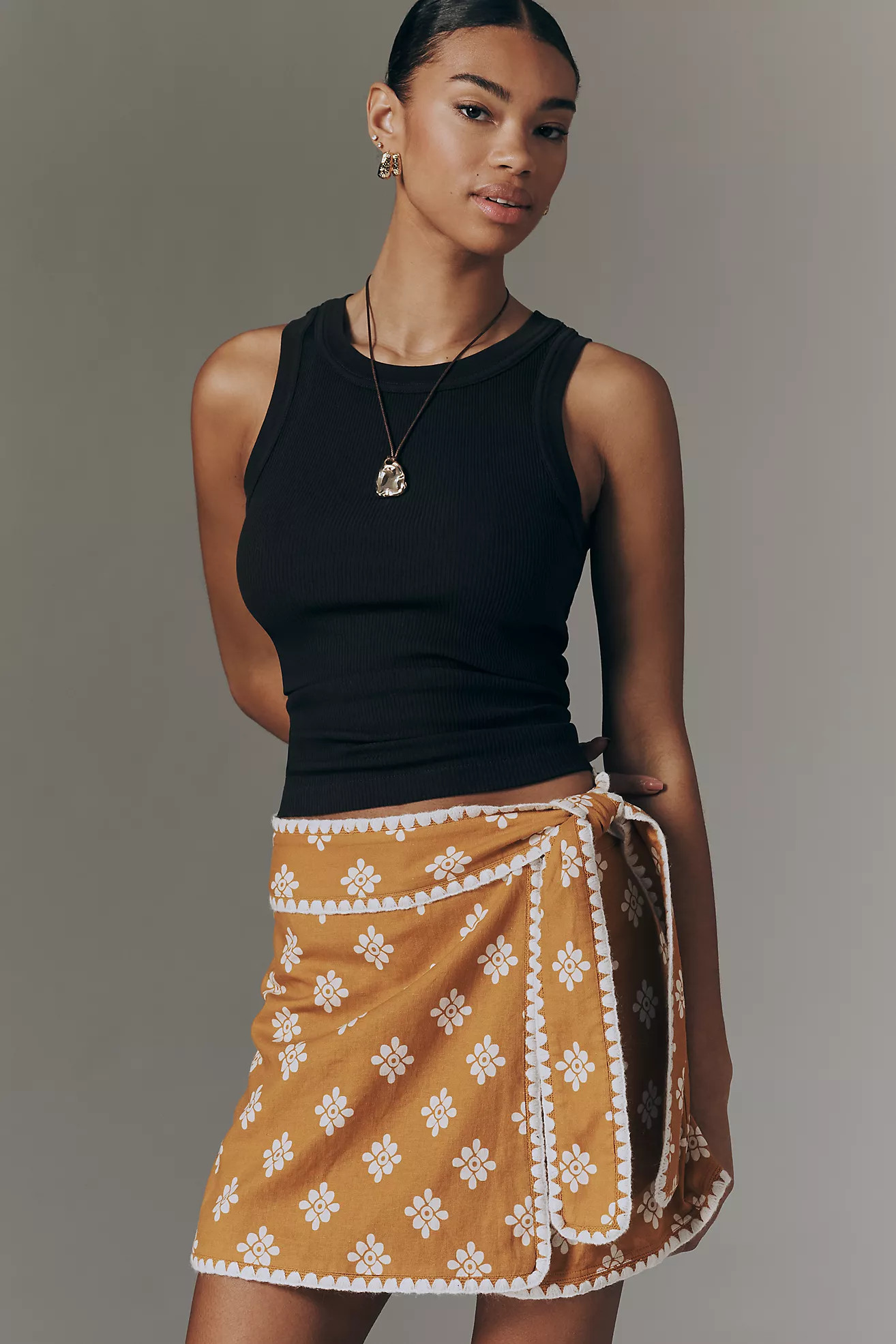Farm Rio Wrap Skort | Anthropologie (US)