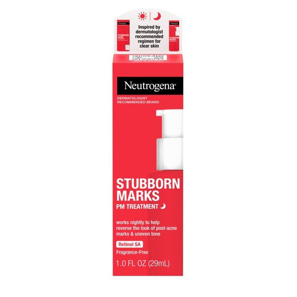 Neutrogena Stubborn Marks PM Treatment with Retinol SA, 1 fl. oz - Walmart.com | Walmart (US)
