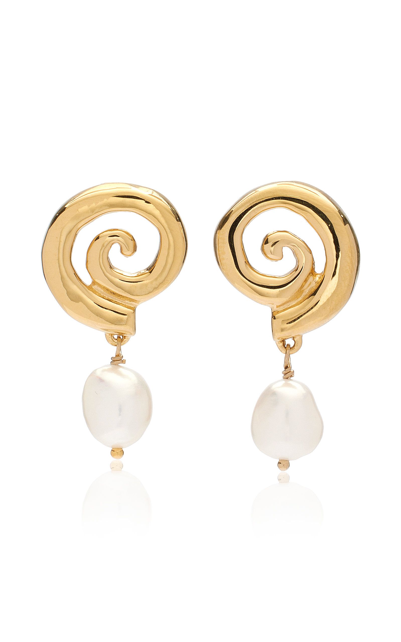 Layla Pearl Earrings | Moda Operandi (Global)