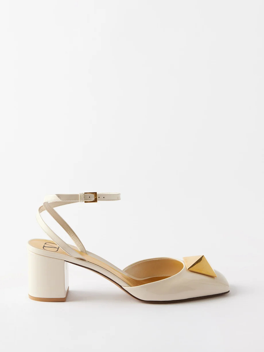 One Stud 60 patent-leather pumps | Matches (US)