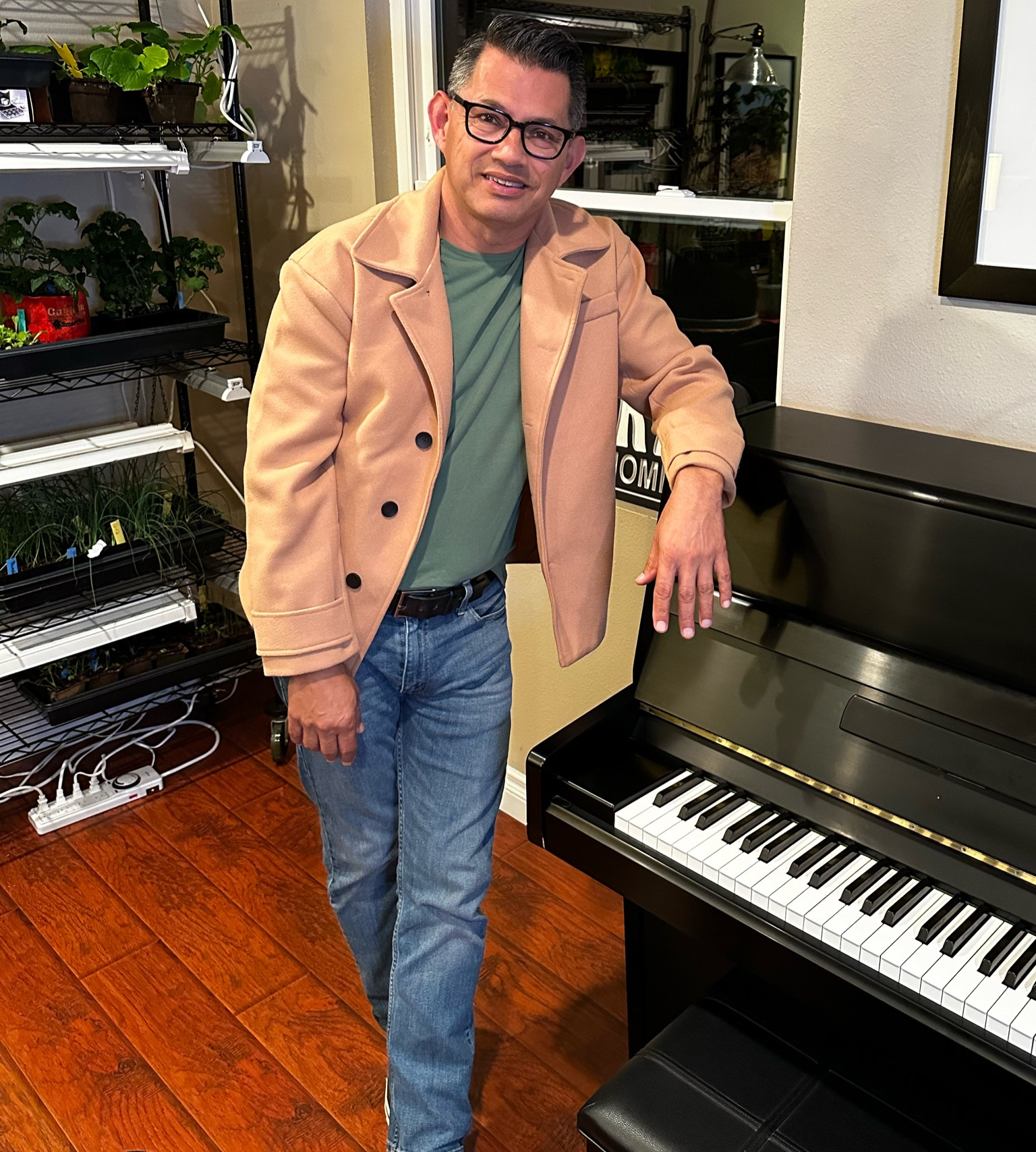 SHEIN Solid Breasted Overcoat.   LOVE IT.  Wearing a tee , but wear a dress shirt underneath.  LOVE this classy light tan look. Lighter feel, non/baggy arm length.  
This a Medium.  I am 5’10”, 183lbs., 37”W     Hurry, it’s selling out! 

#LTKmens #LTKsalealert #LTKSeasonal