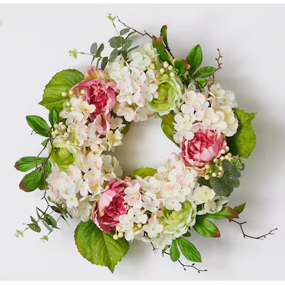 Worth Imports 22-in H Spring Wreath | Lowe's