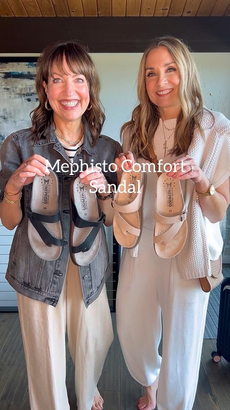 Giveaway Alert! 🎉🎉
We are so excited to partner with @mephistousa to give one of our fortunate followers a pair of Mephisto Helen Sandals! ❤️
Helen sandals have been my (Krista) go-to comfort sandals through my 3 pregnancies and epic trips to Italy and London where I walked for miles all day long in total comfort! Helen sandals are perfect for travel because they look great with casual outfits and dresses! I’m so excited for Julie to experience the comfort of Mephisto Helen sandals!
How To Enter: 🛍️
- LIKE and SAVE this post
- Tag a friend in the comments! (one entry per person please!)
- This giveaway runs 4/10-4/14. Winner will be announced in stories on 4/15!! 
Good Luck!! 
HOW TO SHOP:🛍️
-Comment “links” for outfit details sent to your DM! 
- Follow lastseenwearing on the LTK app to shop #mephisto Helen sandals and our other outfit details!
- Links will be in our stories! 

Mephisto Helen sandals, travel outfit, comfort shoe, comfort sandals, travel sandals, vacation outfit, Splendid, khaki shorts, Roam Luggage m, Amazon set, Gibsonlook dress 

#LTKtravel #LTKover40 #LTKstyletip