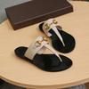 2021 Designer Summer Brand women Flip flops Slipper Luxury Fashion Genuine Leather slides sandals... | DHGate