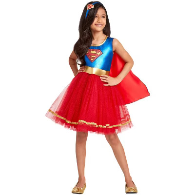 Kids' DC Comics Supergirl Classic Halloween Costume | Target
