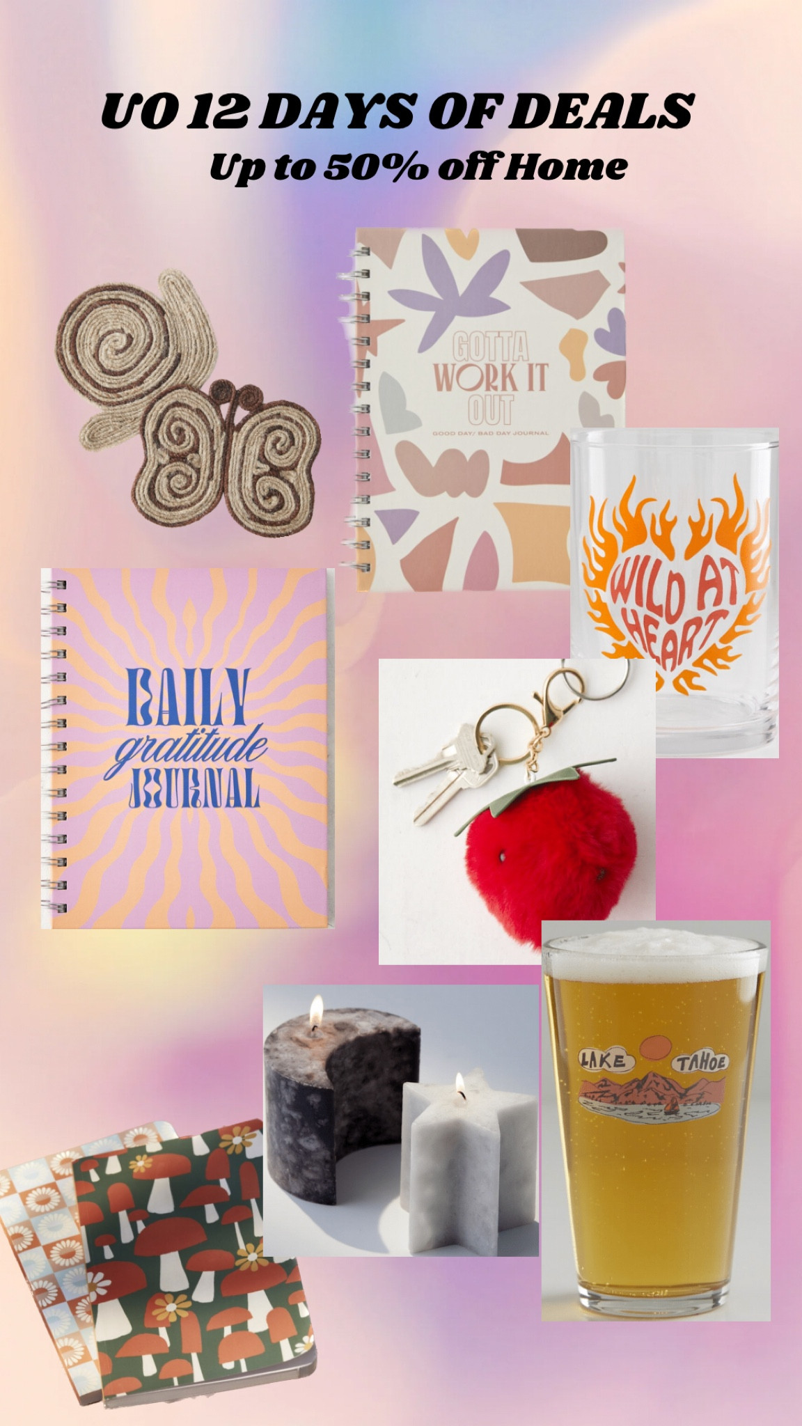 Urban Outfitters 12 Days of Deals!!!! Up to 50% off home!!

#LTKGiftGuide #LTKsalealert #LTKSeasonal