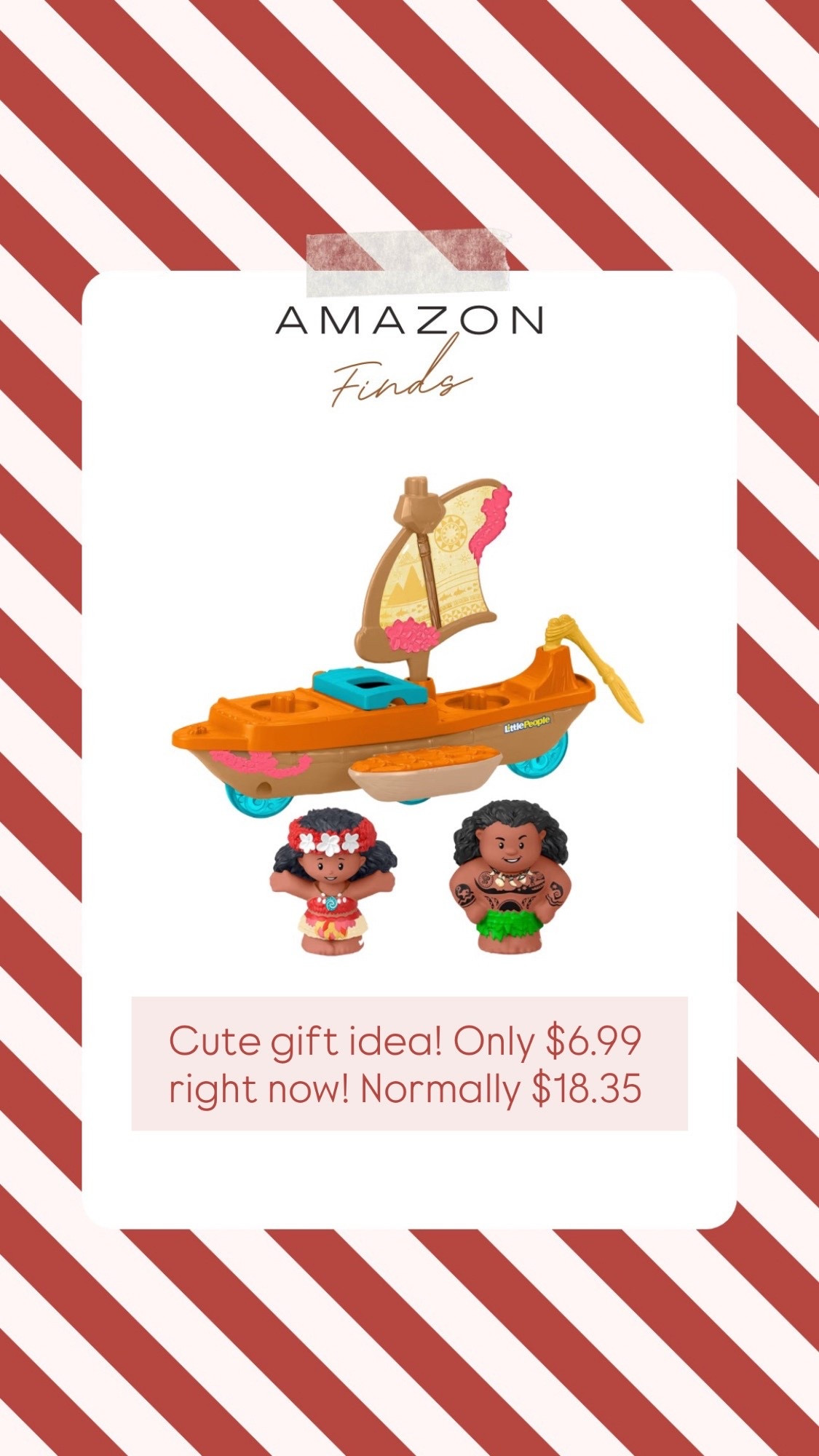 This cute Moana toy is only $6.99 right now on Amazon! It’s normally 18.35!! It would be a great gift idea!❤️

#LTKGiftGuide #LTKKids #LTKHoliday