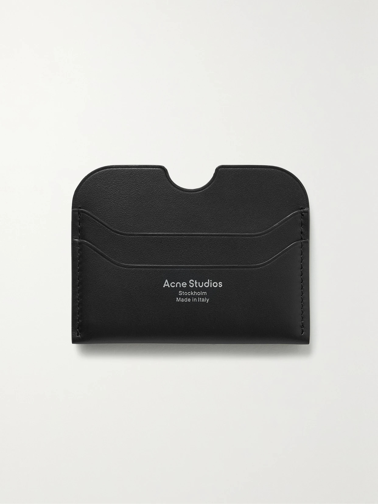 Acne Studios - Leather Cardholder - One size | NET-A-PORTER APAC