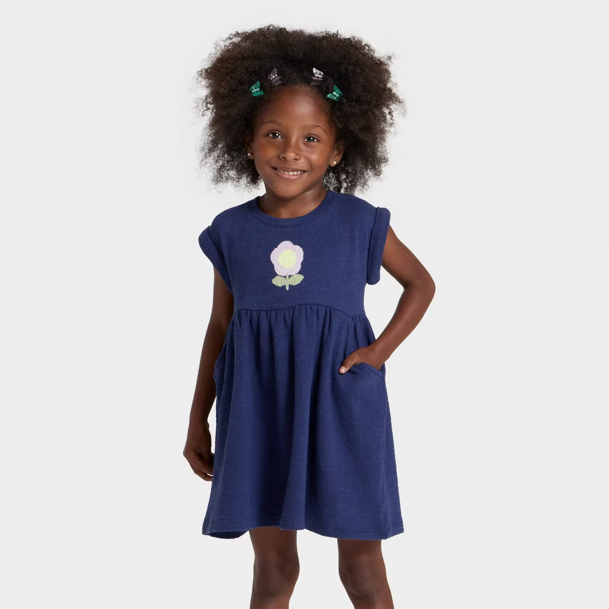 Toddler Girls' Short Sleeve Knit Dress - Cat & Jack™ | Target