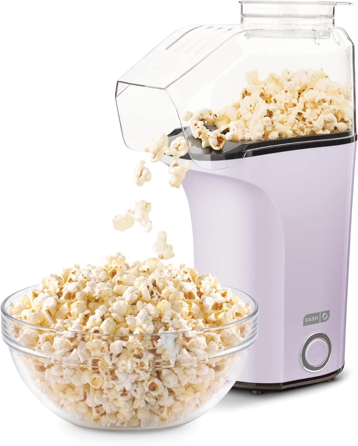 DASH Hot Air Popcorn Popper Maker with Measuring Cup to Portion Popping Corn Kernels + Melt Butte... | Amazon (US)