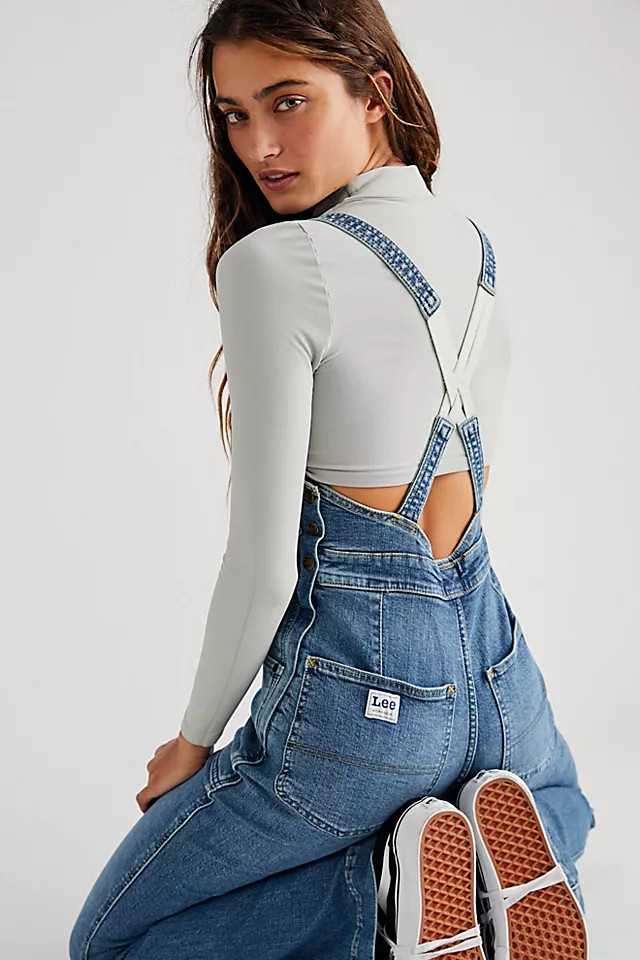 Lee Factory Flare Overalls | Free People (Global - UK&FR Excluded)