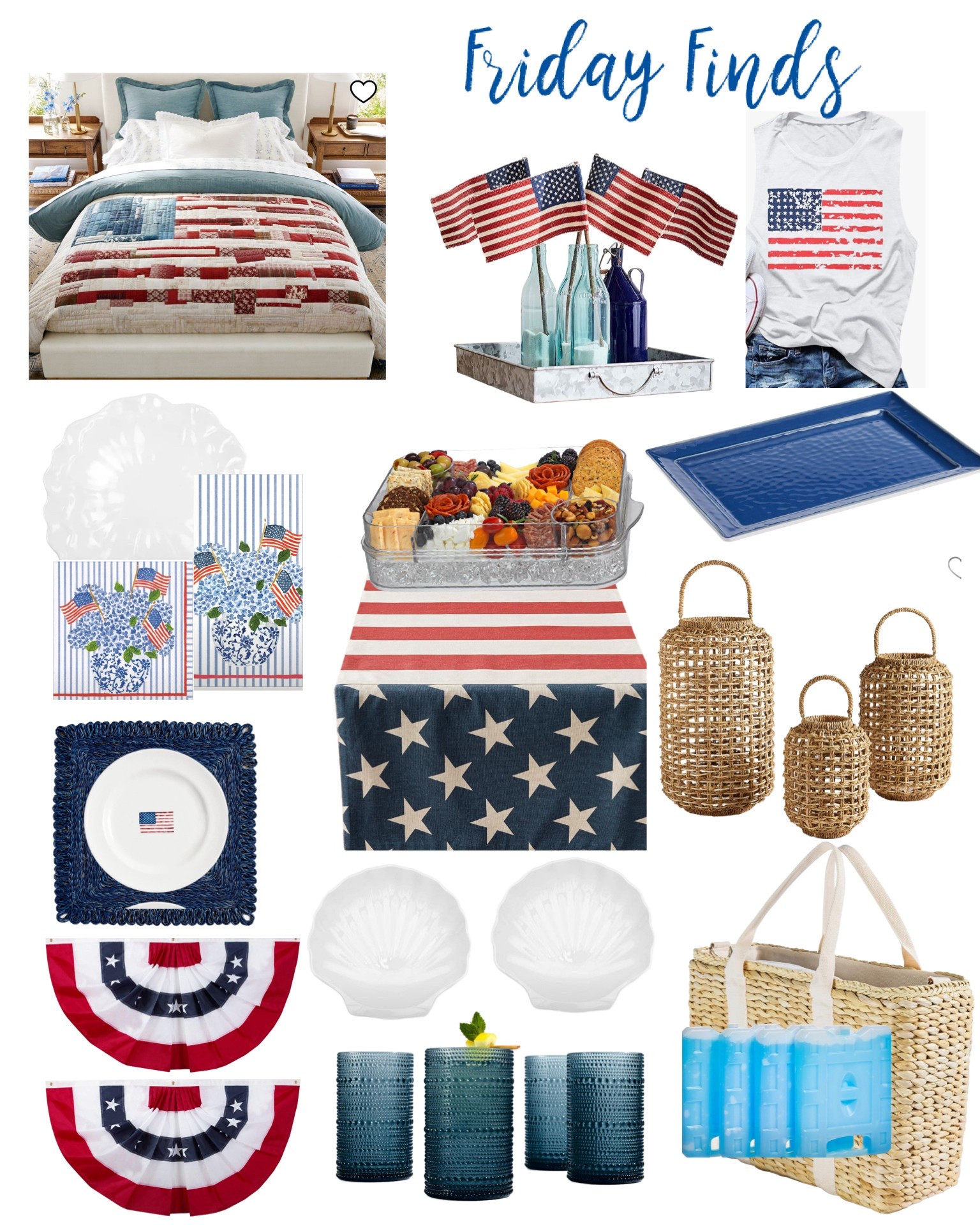 Patriotic Finds for the upcoming holidays and entertaining outside. 

#LTKSeasonal #LTKGiftGuide #LTKHome