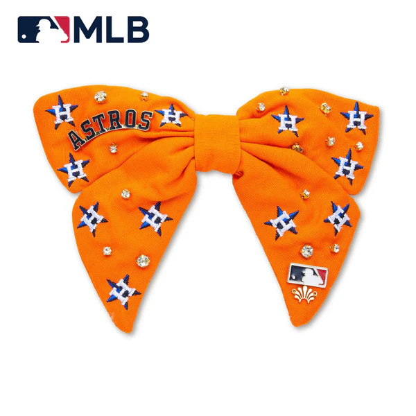 HOUSTON ASTROS LELE SADOUGHI / MLB BOW BARRETTE | LELE SADOUGHI