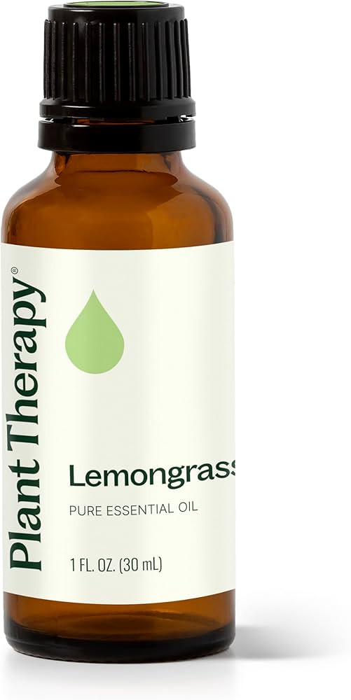 Plant Therapy Lemongrass Essential Oil 100% Pure, Undiluted, Natural Aromatherapy for Diffuser an... | Amazon (US)