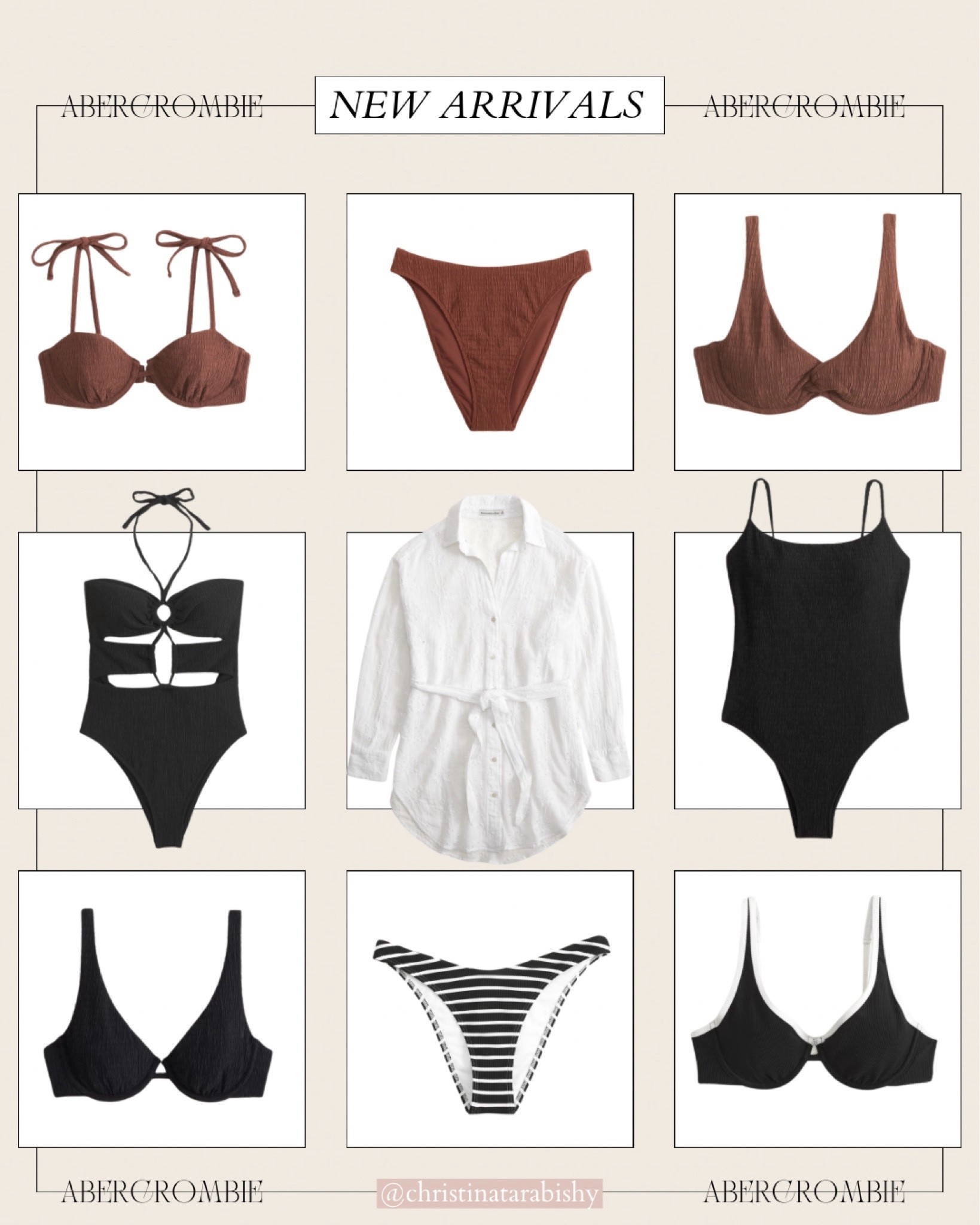 New swimwear from Abercrombie! Currently 15% off! 

The Abercrombie Semi-Annual Denim Sale! 25% off all denim and 15% off almost everything else! 

Plus use the code DENIMAF at checkout for an additional 15% off that can be stacked with the 25% off!

#LTKsalealert #LTKstyletip #LTKSeasonal