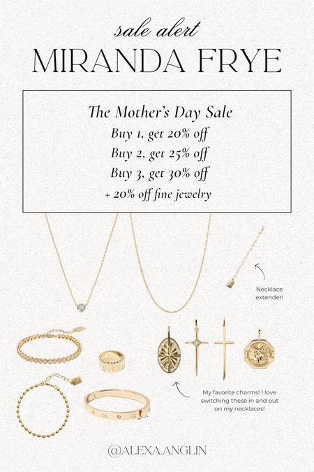 Miranda Frye Mother’s Day Sale— up to 30% off everything!! Includes so many of my favorite jewelry pieces that I wear day to day! 🙌🏼

#LTKsalealert #LTKfindsunder100 #LTKstyletip