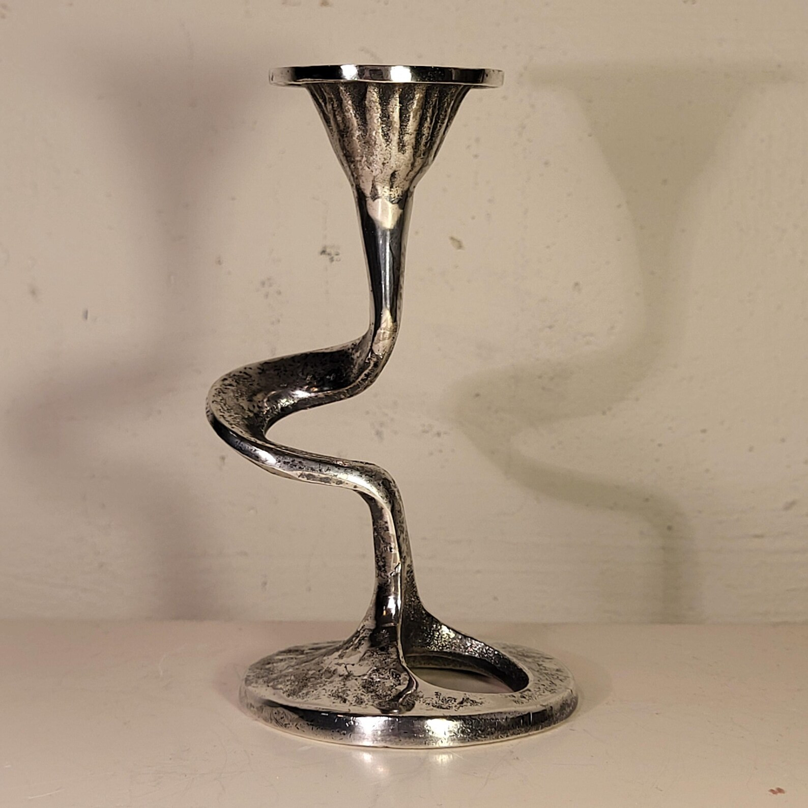 Kurt Jesch Amadeo Fratelli Tonini Art Deco Candlestick Silver - Etsy | Etsy (US)