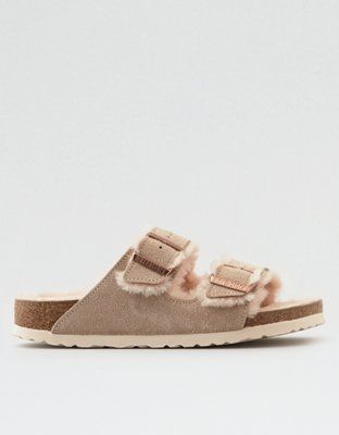 Birkenstock Arizona Shearling Sandal | American Eagle Outfitters (US & CA)