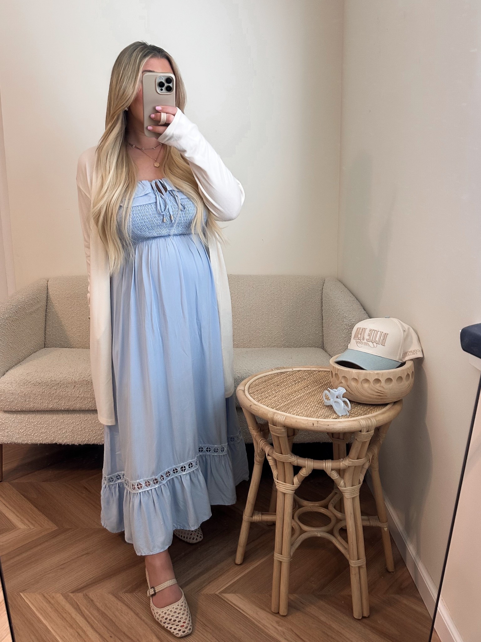 Todays outfit. This dress is perfect with a baby bump or not. I love it! Comes in several colors 

#LTKBeauty #LTKStyleTip #LTKShoeCrush