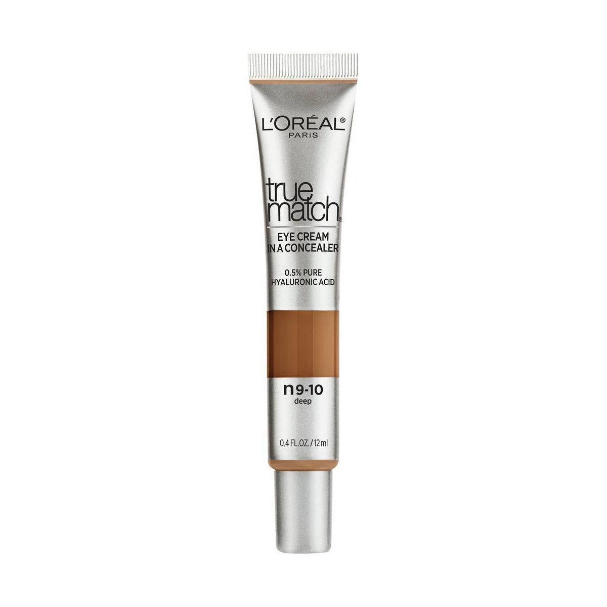 L'Oreal Paris True Match Eye Cream in a Concealer with Hyaluronic Acid - Deep N9-10 - 0.4 fl oz | Target