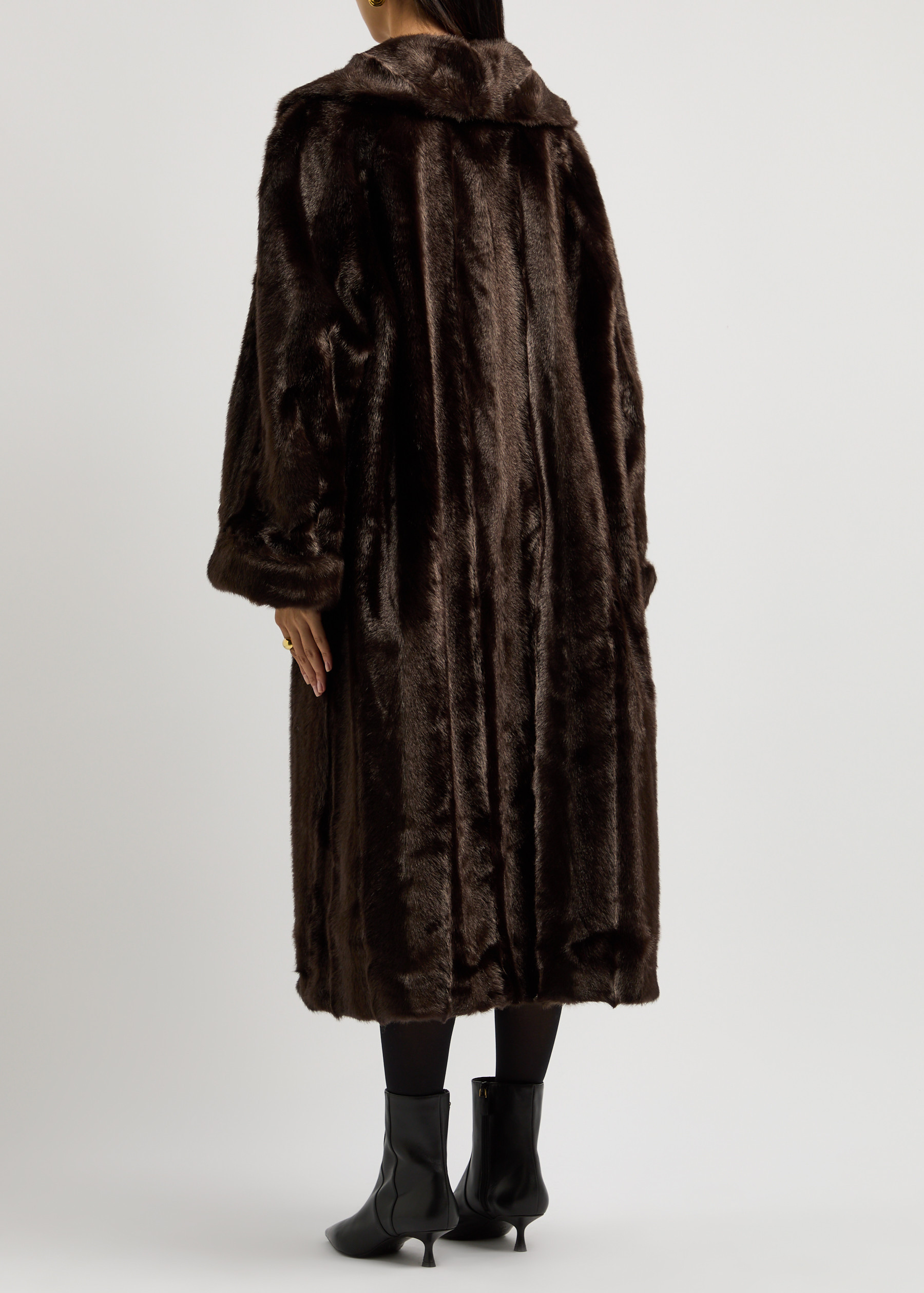 Castello faux fur coat | Harvey Nichols