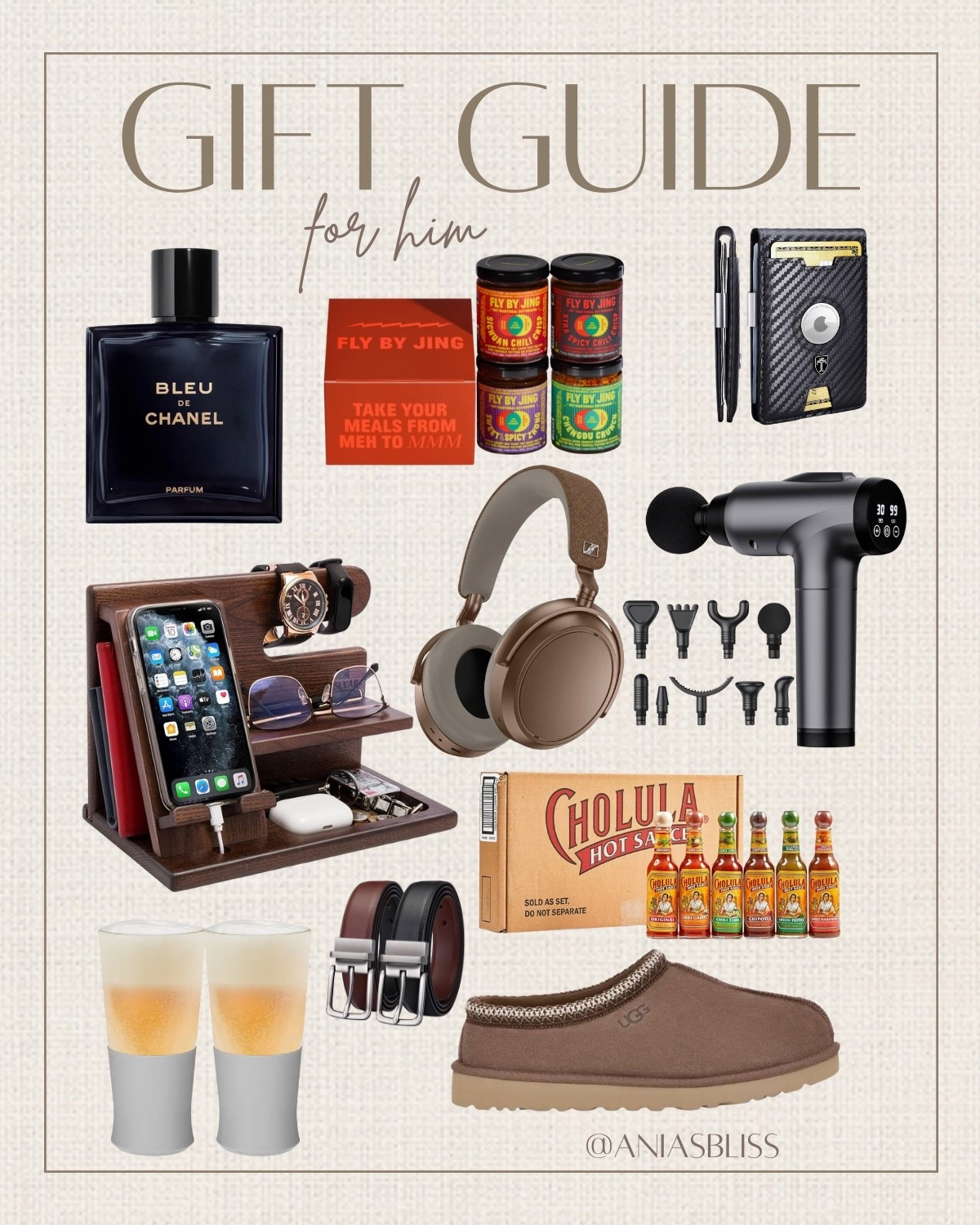 Gift guide for him, gifts for dad, husband, brother, friend 

#LTKGiftGuide #LTKHoliday #LTKMens