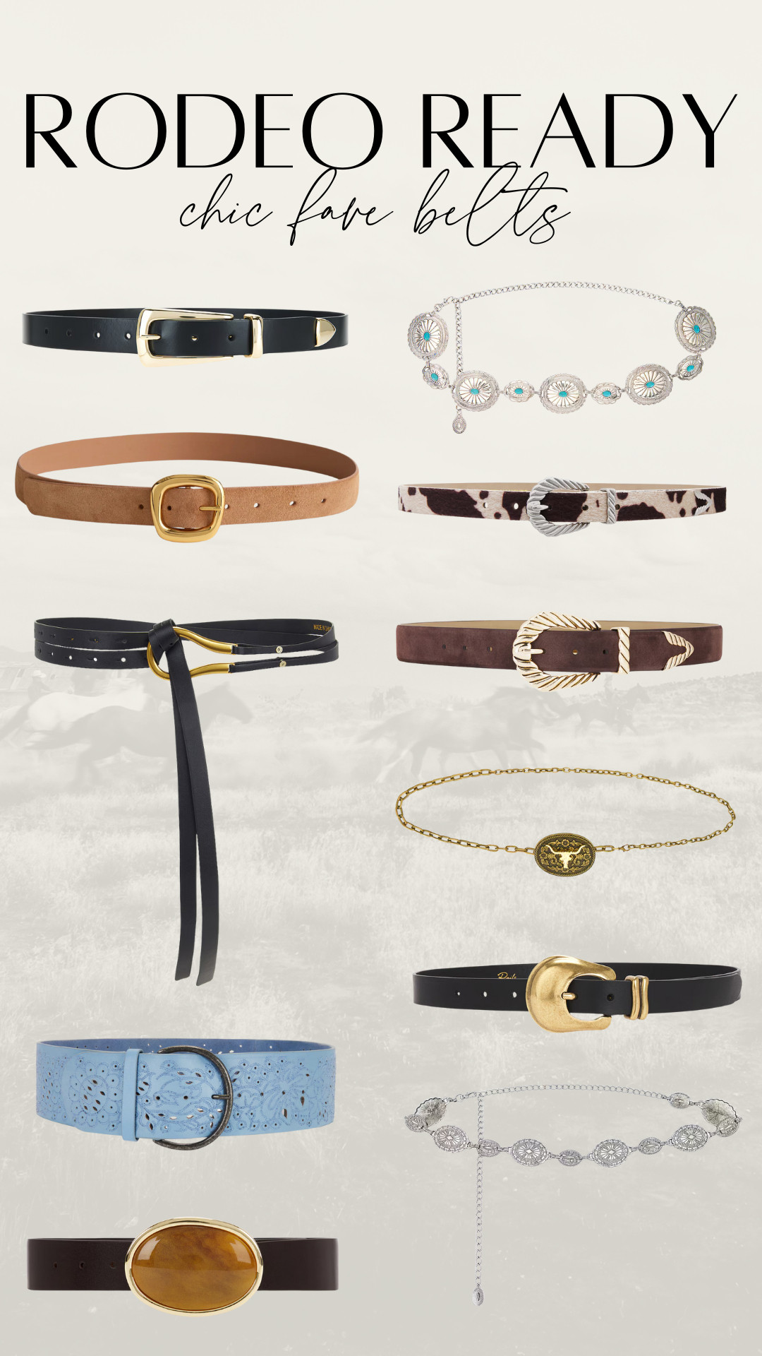 Western belts perfect for the rodeo! 

 #LTKootd