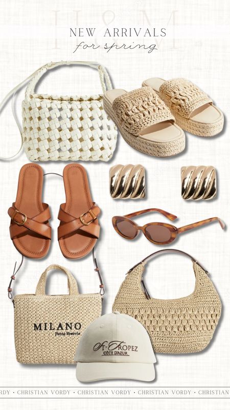 Neutral & new accessories from H&M for spring and summer 

#christianblairvordy 

#summer #accessories #sandals #bag #earrings #sunglasses

#LTKfindsunder50 #LTKSeasonal #LTKstyletip