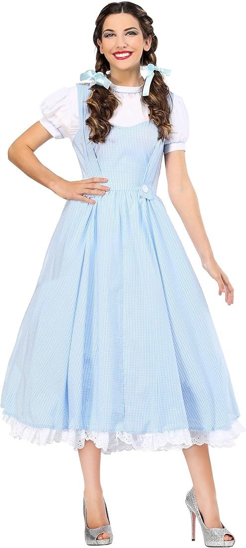Women's Deluxe Kansas Girl Costume Plus Size | Amazon (US)
