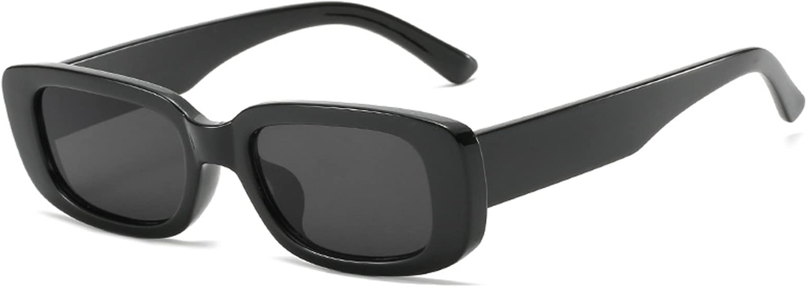 MIDEJACY Rectangle Sunglasses for Women Men Trendy Fashion Retro, 90s Y2K Vintage Narrow Square F... | Amazon (US)